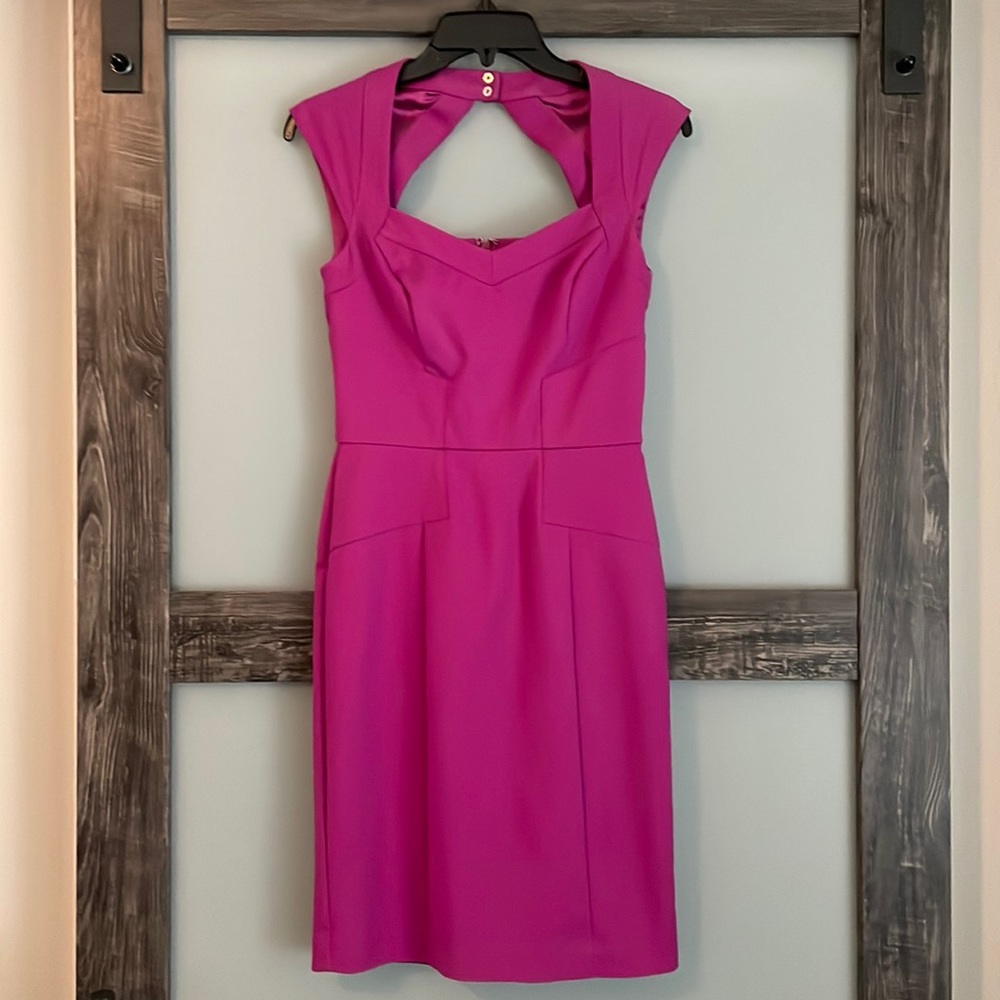 White House Black Market Dress Rose Purple Dress